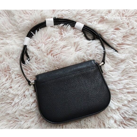 Kate Spade New York Black Leila Mini Flip Crossbody - Picture 2 of 9